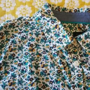 Floral Women's Button-up